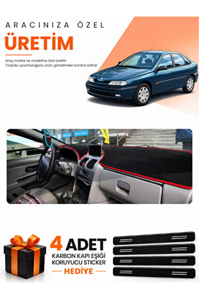 e-biz Renault Laguna 1 Airbagli (2000-2007) Compatible Torpedo Protection Cov...