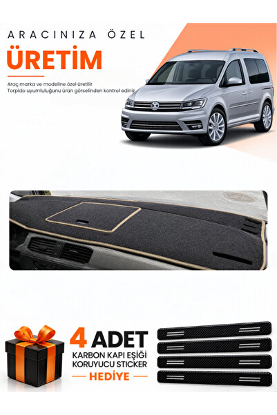 e-biz Volkswagen Caddy (2015-2021) Compatible Dashboard Protection Cover Auto...