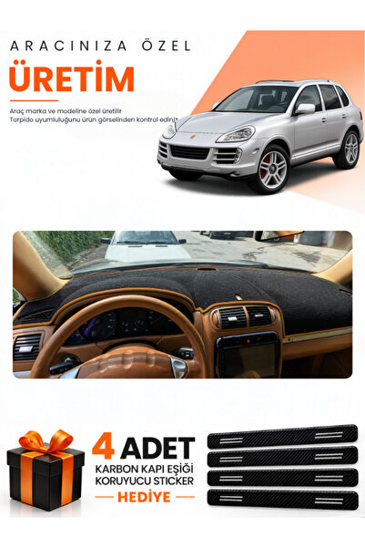 e-biz Porsche Cayenne (2002-2010) Compatible Dashboard Protection Cover Auto ...