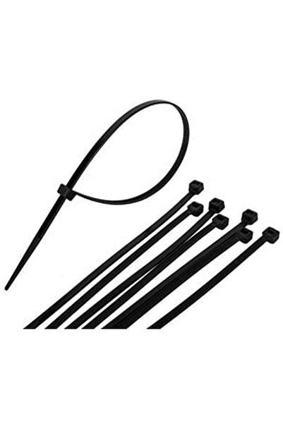 OEM Black Plastic Cable Ties 30x0.48cm - 60pcs
