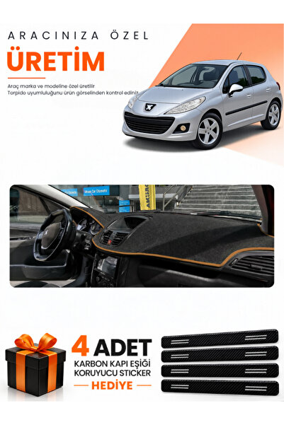 e-biz Peugeot 207 (2007-2012) Compatible Torpedo Protection Cover Auto Cover ...