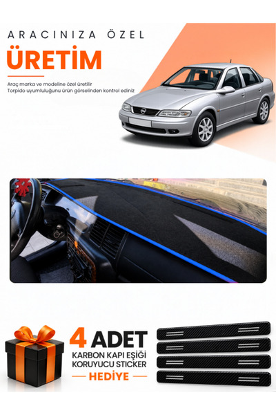 e-biz Opel Vectra B (1995-2001) Compatible Dashboard Protection Cover Auto Co...