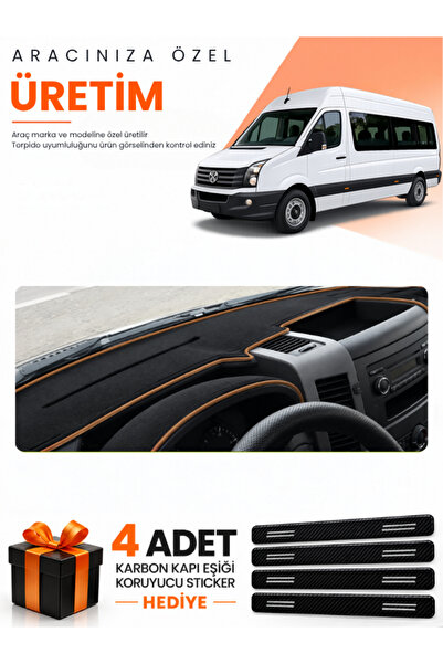 e-biz Volkswagen Crafter (2006-2014) Compatible Dashboard Protection Cover Au...