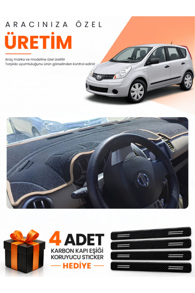 e-biz Nissan Note E11 (2005-2009) Compatible Torpedo Protection Cover Auto Co...