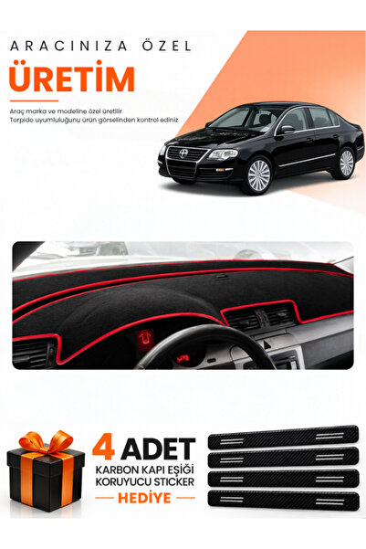 e-biz Volkswagen Passat B6 (2005-2010) Compatible Dashboard Protection Cover ...