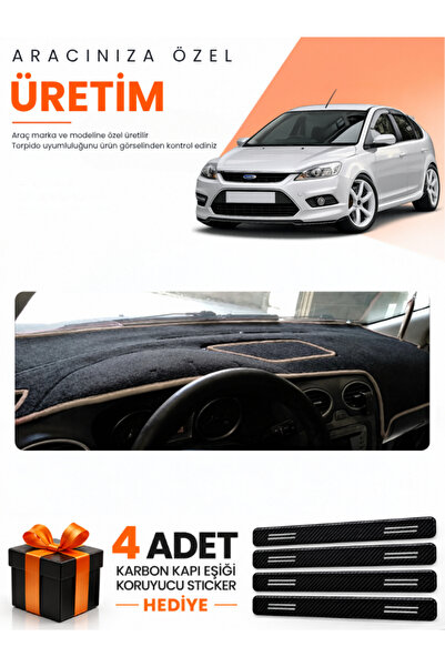 e-biz Ford Focus 2.5 Hatchback Kpk (2008-2011) Compatible Dashboard Protectio...