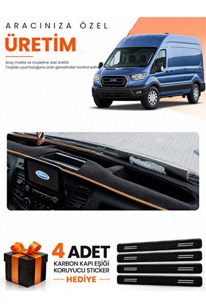 e-biz Ford Transit Type 1 (2020-2025) Compatible Torpedo Protection Cover Aut...