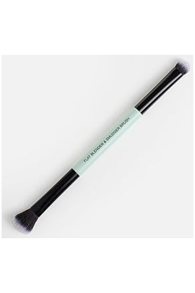 OEM Fluffy Blending Double Eyeshadow Brush 17cm