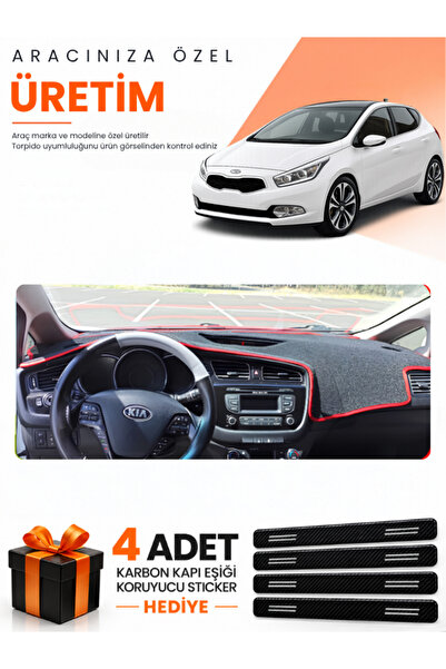 e-biz Kia Ceed (2013-2019) Compatible Dashboard Protection Cover Auto Cover -...