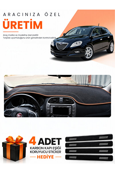 e-biz Lancia Delta (2008-2014) Compatible Dashboard Protection Cover Auto Cov...