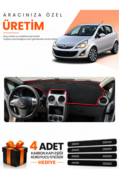 e-biz Opel Corsa D (2006-2014) Compatible Dashboard Protection Cover Auto Cov...