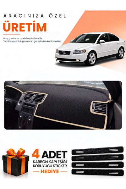 e-biz Volvo S40 (2008-2012) Compatible Dashboard Protection Cover Auto Cover ...