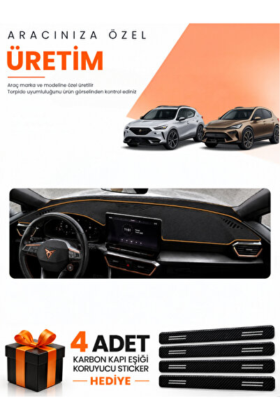 e-biz Cupra Formentor (2020-2026) Compatible Dashboard Protection Cover Auto ...