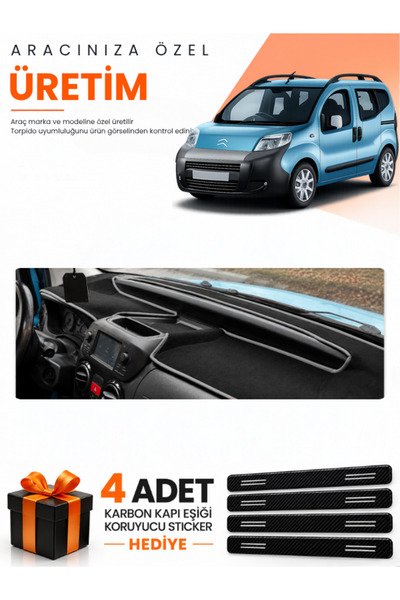 e-biz Citroen Nemo (2007-2020) Compatible Dashboard Protection Cover Auto Cov...