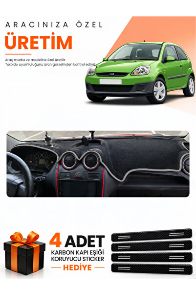e-biz Ford Fi̇esta Type 1 (2002-2009) Compatible Torpedo Protection Cover Aut...
