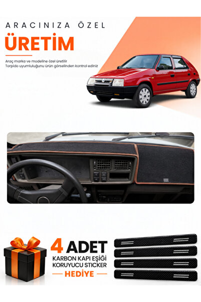 e-biz Skoda Favorit (1987-1995) Compatible Dashboard Protection Cover Auto Co...
