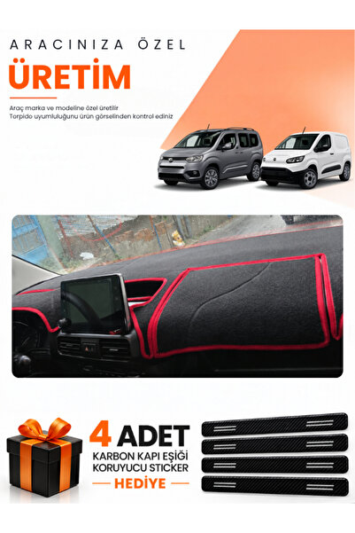 e-biz Toyota Proace City (2020-2026) Compatible Dashboard Protection Cover Au...