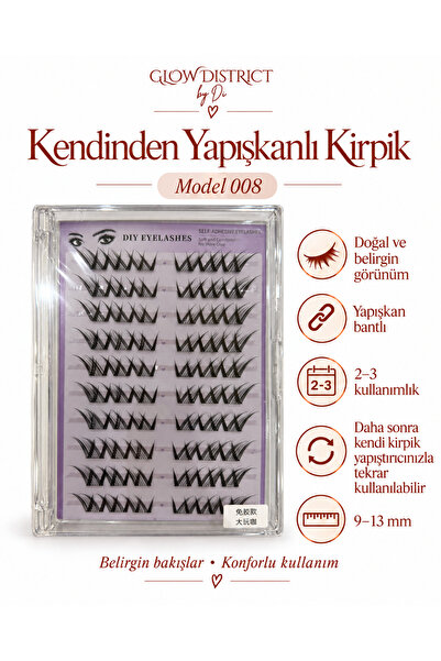 Kendinden Yapışkanlı Kirpik