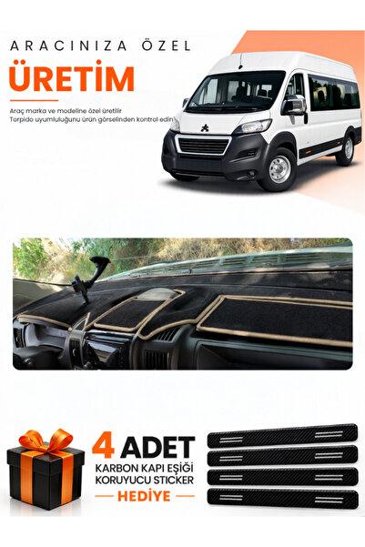 e-biz Peugeot Boxer (2017-2021) Compatible Dashboard Protection Cover Auto Co...