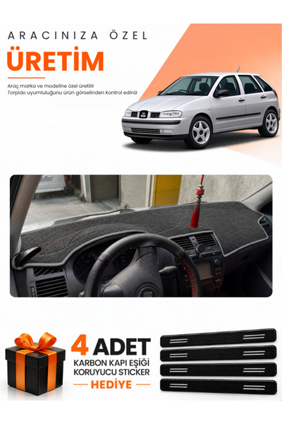 e-biz Seat Ibiza (1998-2001) Compatible Dashboard Protection Cover Auto Cover...
