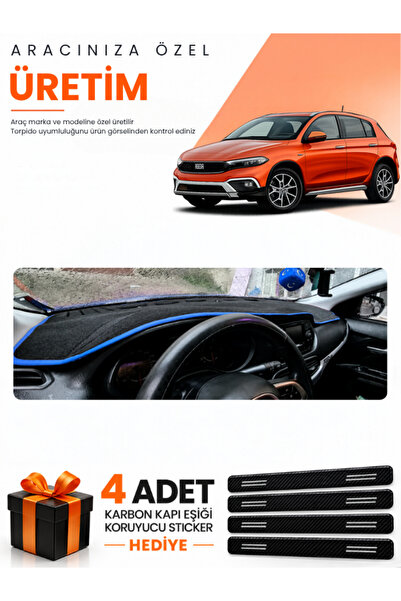 e-biz Fi̇at Egea Cross (2021-2026) Tablet-Free Compatible Torpedo Protection ...