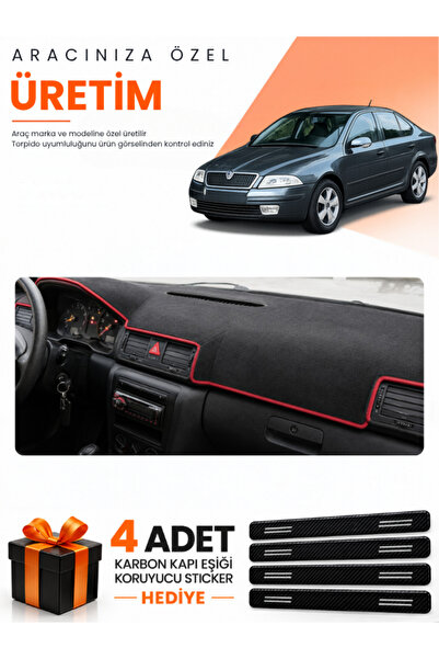 e-biz Skoda Octavia (2000-2008) Compatible Dashboard Protection Cover Auto Co...