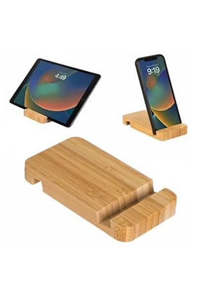 OEM Suport din Lemn pentru Telefonul Mobil si Tableta 7x13cm