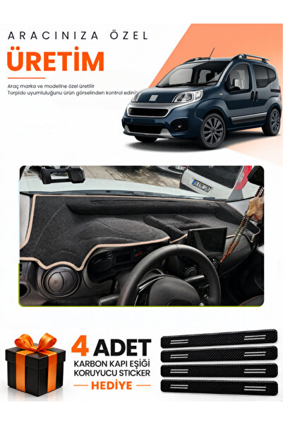 e-biz Fi̇at Fi̇ori̇no Fully Closed (2007-2026) Compatible Glove Box Protectio...