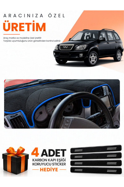 e-biz Chery Tiggo 5 (2013-2015) Compatible Dashboard Protection Cover Auto Co...