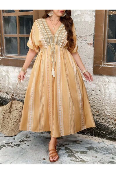 Sheya Rochie maxi, galben