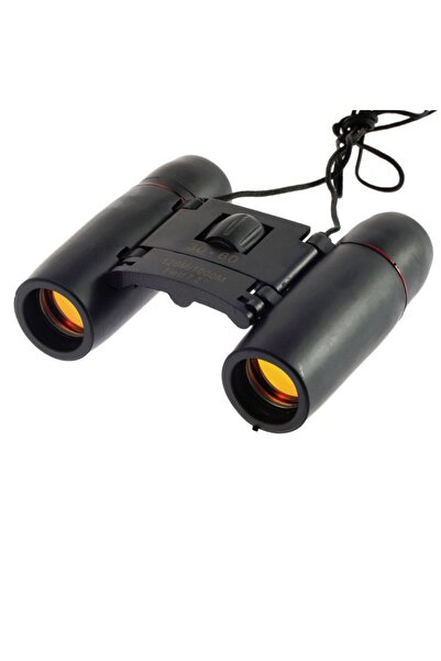 alegro Mini binoclu de buzunar, factor de mărire 30X, lentile antireflex, negru