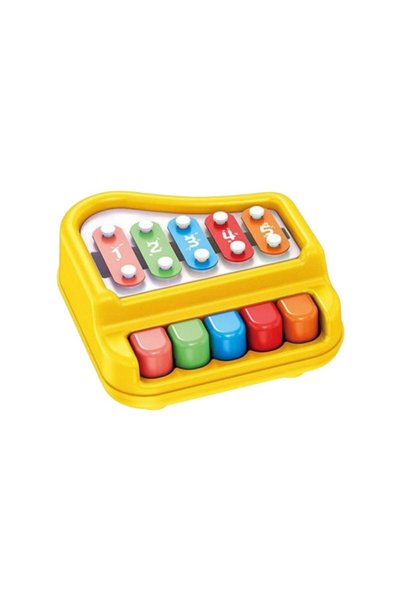 Tradesor Βρεφικό πιάνο & ξυλόφωνο - HE8011 - 233094 - Yellow