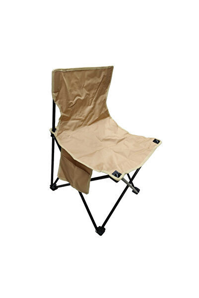 Tradesor Πτυσσόμενη καρέκλα camping - 1001M - 270751 - Dark Beige