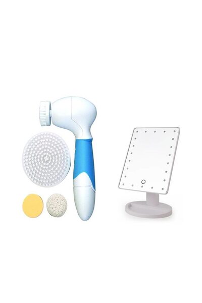MANEGO ONLINE SALES Oglindă reglabilă cu LED-uri și iluminare pentru machiaj ...