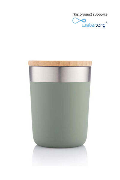 MAXPRINT R-Laren - Recycled Insulated Mug - Green