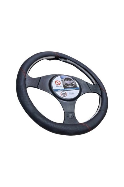 Tradesor Κάλυμμα τιμονιού αυτοκινήτου - XY-057 - 122537 - Black/Red