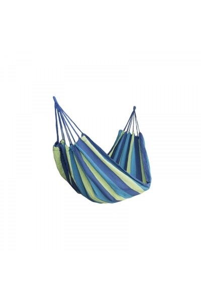 OEM Hamac - Timeless Tools, Dublu, Portabil, 185 x 150 cm, Verde/ Albastru