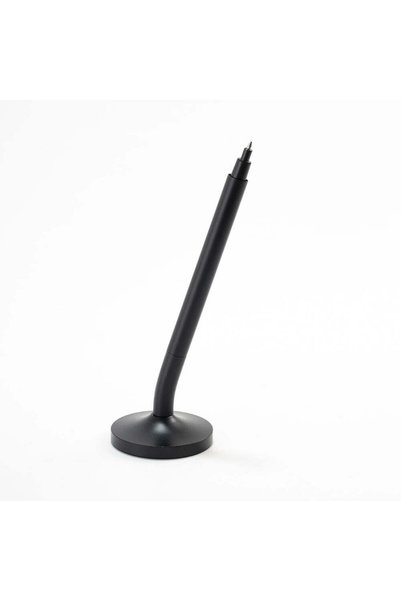 MAXPRINT Desk Magpen - Sleek Matte Black Aluminum Roller Pen
