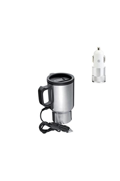 MANEGO ONLINE SALES Cană termoizolantă de călătorie, cu alimentare 12V MAN 01...