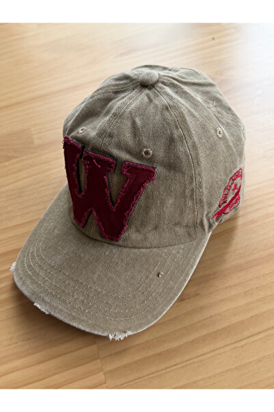 Aida Jewelss Imported distressed hat, washable hat w hat vintage hat
