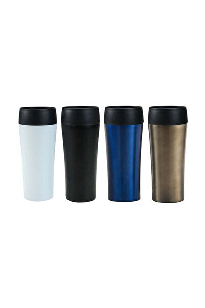 MAXPRINT 360 Cup - 400ml with Innovative 360° Drinking Lid, Blue