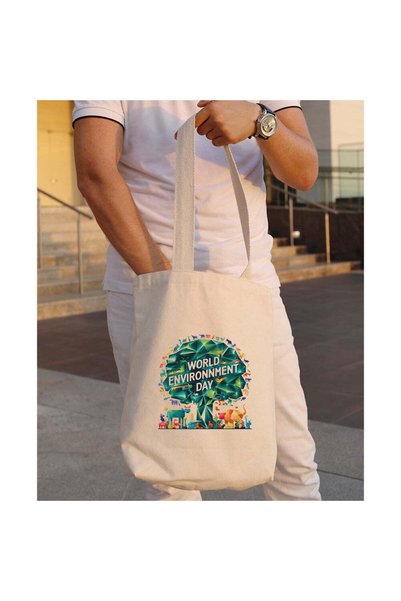 MAXPRINT Canvas Tote - Durable Natural Fabric Tote Bag