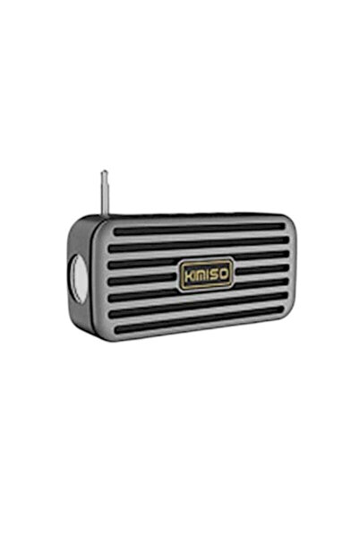 KİMİSO Ασύρματο ηχείο Bluetooth με φακό - KMS-03A - 885888 - Grey