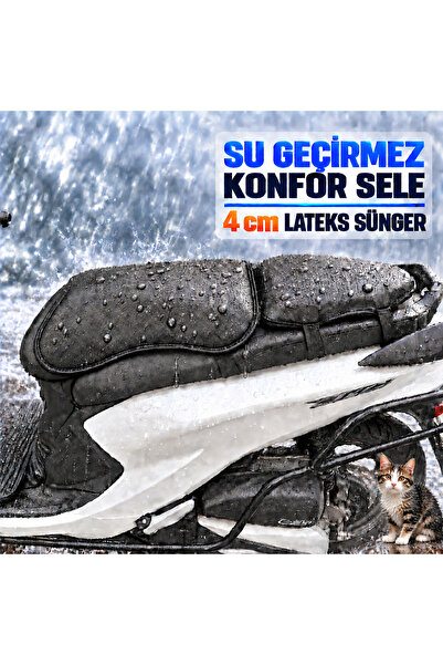 Hard Guard Kymco Agility 16+ 125i Șa Confort Impermeabilă, care păstrează for...