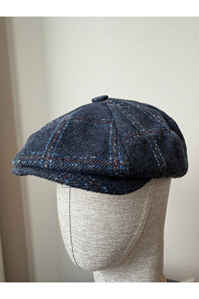 zadenza gold Modern cap draped winter hat peaky blinders hat