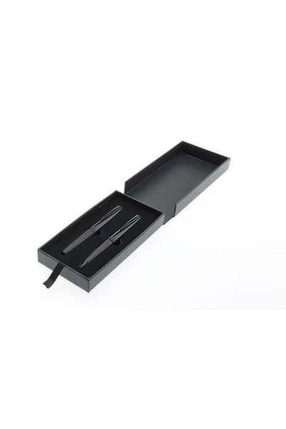 MAXPRINT Izola - Set of Elegance Ballpoint & Roller Pen - Black