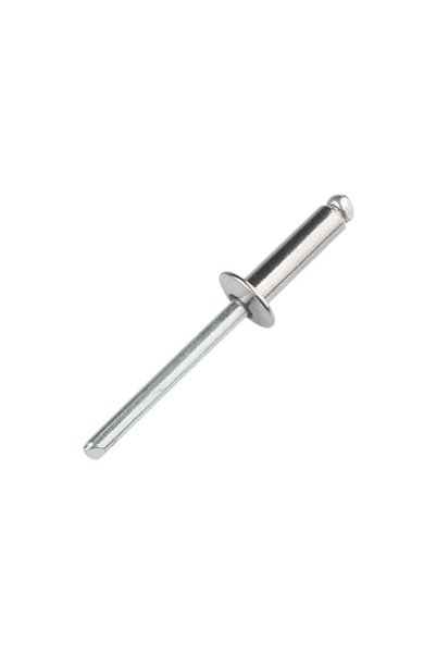 Tradesor Πριτσίνια αλουμινίου - 4.8mm×25mm - Σετ 12 πακέτα των 10 τεμαχίων - ...