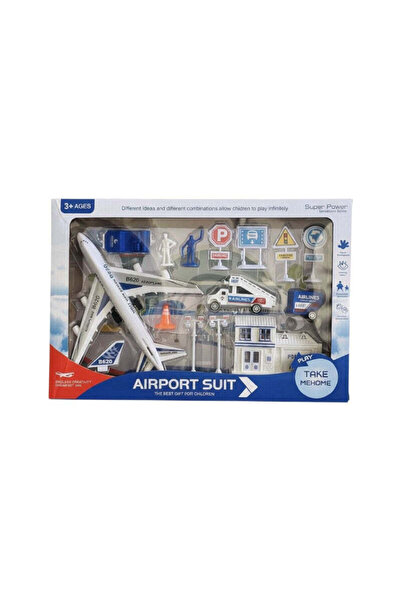Tradesor Σετ αεροδρόμιο με αεροπλάνο & αξεσουάρ - A620-4 - 233298