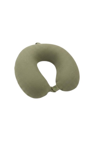 Tradesor Μαξιλάρι αυχένα ταξιδίου - Memory Foam - 571225 - Green