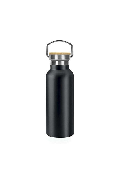 MAXPRINT Almeria - Double Wall Stainless Steel Bottle 500ml - Black